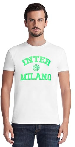 Inter T-Shirt Regular, T-Shirt Mixte Adulte, Blanc,