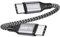 RAVIAD Cable USB C Carga Rápida 0.3M Corto, 240W Cable USB C a USB C PD3.1 5A 48V Cable Tipo C para iPhone 15 Pro MAX, Samsung S24 S23 S22 S21, MacBook Pro/Air, Pad Pro/Air, Pixel, Laptops, Pixel