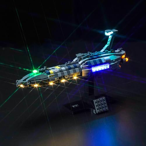 Led Licht Set für Lego 75377 Invisible Hand (Kein Lego), Dekorationsbeleuchtungsset für Lego Invisible Hand Kreative Spielzeug
