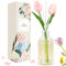 Scent-Hi Raumduft Reed Diffuser Stäbchen Duftöldiffusoren 200 ml, Natürlich, Langanhaltend, Home Duft Zimmerduft für Badezimmer Regal Dekoration-Tulpen