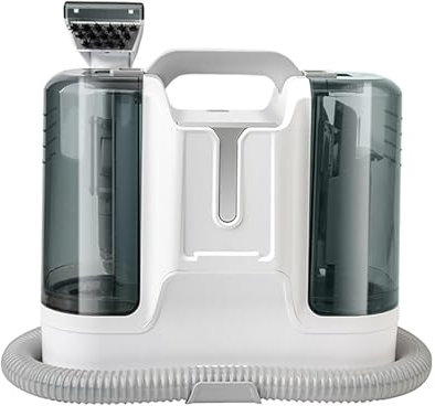 Potente Limpiador a Vapor, Aspirador Limpiador De Tejidos a Vapor, Vaporizador Multiusos para El Hogar, Muebles, Tapicerías, Sofás, Alfombras, Baldosas y Coches
