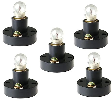 ibasenice Lot de 10 Ampoules à Vis E10 Légères pour l'enseignement Scolaire pour Les Projets Scientifiques des Garçons Et des Filles