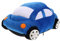 ibasenice Automodell kinderspielzeug für Blaue Autofigur fürs Auto gefüllte Puppe kreative Puppe Autokissen Plüschtier PP Baumwolle Blue