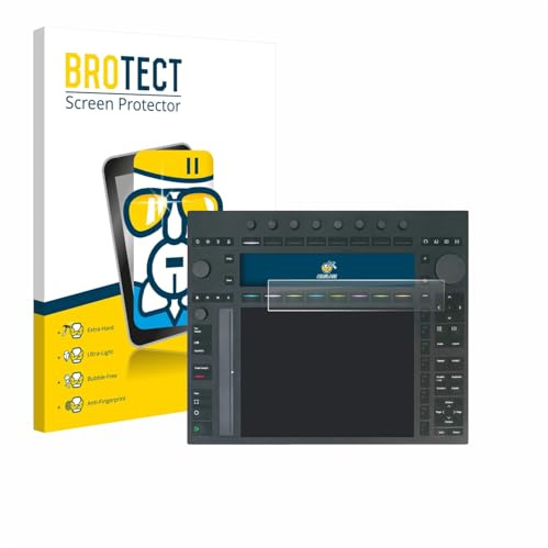 BROTECT Schutzglas für Ableton Push 3 | Transparenter Displayschutz Made in Germany Schutzfolie Panzer Folie Glas 9H Anti-Fingerprint Einfache Montage Clear