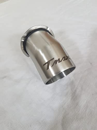 Beccuccio Modello Eco con incisione per marmitta Tmax 530 e 560 dal 2017 al 2023 tromboncino per tubo di scarico exhaust Spout