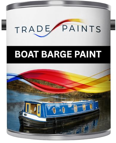 Boat Barge & Marine Gloss Enamel Paint (2.5 Litre, Oxford Blue BS 105)
