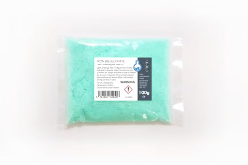 Iron (II) Sulphate Heptahydrate 100g - Lawn Conditioner and Moss Control