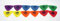 Dunlop Tortex Triangle Gitarre Plektrum Plektron Picks Variety Pack; Enthält 12 Plektren