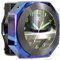 ZYTC Motorrad Lenkerhalterung Cool Styling Nachtleuchtende Uhr Dial Quarz Uhr Nachtleuchtende Ganganzeige Motorrad Moto Leuchtende Legierung Uhr Zeitanzeige wasserdichte Uhr Dekoration (Regenbogen)