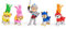 Paw Patrol, Rescue Knights Ryder und Pups Figur Geschenkpackung mit 8 Spielfiguren, Kinderspielzeug ab 3 Jahren