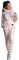 Yutdeng Tuta da Ginnastica Donna Felpe con Cappuccio e Pantaloni 2 Pezzi Invernale Caldo Pullover Tops Lunghi Pigiama Set Casual Jogging Tuta per Tempo Libero Termico Completi Sportivi Rosa L