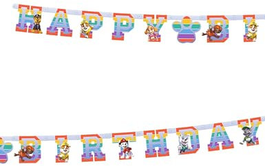 Paw Patrol Letter Banner 2022