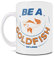 Trend Setters Ted Lasso – Be A Goldfish – Eine Kaffeetasse aus Keramik, 325 ml, offizielles Lizenzprodukt – perfekt zum Verschenken oder Sammeln