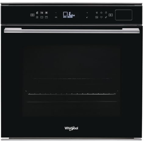 Whirlpool W7OS44S1PBL Steamsense Four, Noir, 60cm x 56cm x 55cm, 3650W