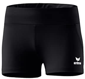 Erima Damen Racing 2.0 Leichtathletik Hotpants (8292309), schwarz, 34