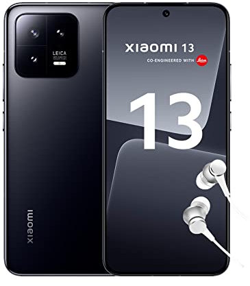 Xiaomi 13 Schwarz, 8 GB RAM, 256 GB ROM, Pro HDR Display mit ultradünner Blende