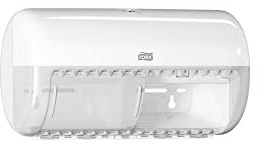 Tork Toilettenpapierspender Tork Elevation 557000 H158xB286xT153ca.mm