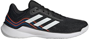 adidas Herren Novaflight Volleyball Shoes Schuhe, Core Black/Cloud White/Solar Red, 47 1/3 EU