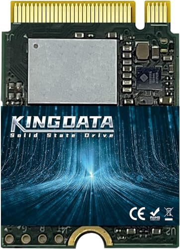 KINGDATA SSD PCIe M.2 2230 NVMe Gen 4.0X4 de 2 TB - Unidad interna de estado sólido compatible con PS5, Steam Deck, Microsoft Surface, Ultrabook, laptop y computadora de escritorio (2 TB, M.2 2230