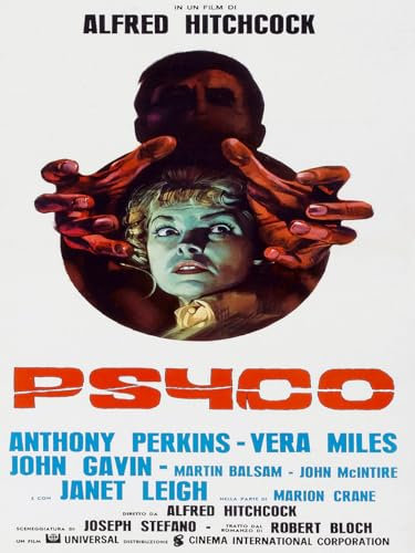 Psycho Poster 30 x 40 cm