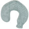 A2Z Hot Water Bottle 1100ML U Shaped Neck Hot Water Bottle Plush Chevron Grey Fleece Cover Neck Warmer for Ultimate Relaxation and Therapeutic Warmth