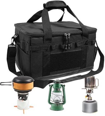 Uozonit Camping-Aufbewahrungstasche, 30 l, wasserdicht, für Camping, Küche, Utensilien-Organizer, Kofferraum-Organizer, Picknick-Camping-Organizer, verschleißfeste Campingausrüstung