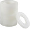 FOMGIIN Rondelle in Plastica M3 x 8 mm, 100 Pezzi Distanziali Tondi Teflon Piatte Rondelles in Nylon, Dischi in Plastica Rondella Poliammide con Diametro Esterno Ridotto
