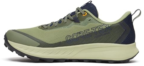 Saucony Women's Peregrine 15 Gore-Tex Waterproof Sneaker, Hemlock/Dusk, 9