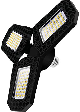 Veemoon 1Pc Garage Licht Bergbau Lampe Faltbare Lampe Lager Lampe Falten Decke Lampe Falten Licht Garage Lampe Garage Decke Lampe LED Falten Lampe Garage Decke Licht Beleuchtung Werkzeug