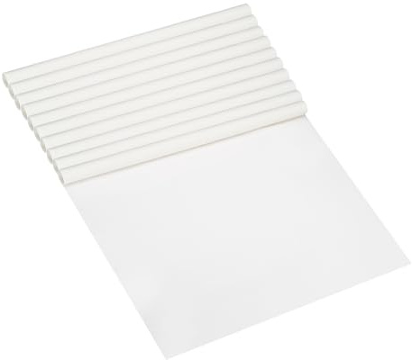 PATIKIL Krepppapier, 50x100cm, 10 Rollen, Crepepapier, Kreppband, DIY, Weiß | Handwerke, Partys, Feiertag, Dekoration,
