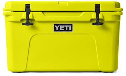 YETI Tundra 45 Cool Box, Insulated Hard Cooler, Firefly Yellow
