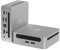 GenMachine Mini PC Desktop Computers - AMD Ryzen7 6800H Pro (up to 4.7GHz) 16GB LPDDR5 6400MHz, 512GB SSD, Gaming PC with Wifi6/BT5.2/USB4.0, Gaming/Office/Design Up to 4.7GHz 8c/16t - Sliver