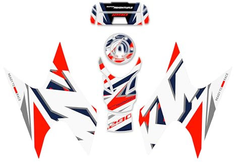 Az Graphishop Kit adesivi Resina 3D Compatibile Con KTM 1290 Super Adventure R 2023-2024 PACK-GP-003-W