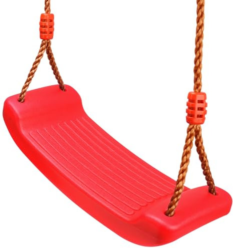 Columpio Jardín Exterior Niños - Columpios Infantiles Exterior - Asiento Columpio Jardin Exterior Infantil Altura Ajustable Antideslizante Asiento Columpio Infantil Jardin, Columpio Infantil-Rosa