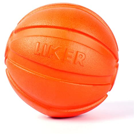 Liker Collar Ball/Interaktives Hundespielzeug/motivierend für Hunde mit Band Durchmesser 7 cm