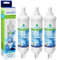 3X AH-UIFC Compatilbe Fridge Water Filter for Hotpoint LG BL9808, 3890JC2990A, 5231JA2012B, 5231JA2012A & Daewoo DD-7098 - with Screw Connections