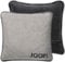 Joop! Kissen Uni Doubleface Ash-Anthrazit Baumwolle/Polyacryl, Maße: 50cm x 50cm, 739452, Kiesel
