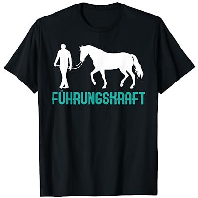Pferde Führungskraft Pferdehof Zubehör Reiter Reiterwesten T-Shirt