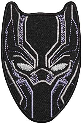 Black Panther Superhero Movies Embroidered Iron on Patch Sew on Badge for Clothes etc