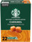 Starbucks K-Cup Coffee Pods, Caramel Natural Flavoured Coffee for Keurig Coffee Machines, 100% Arabica, 1 Box (22 Capsules)