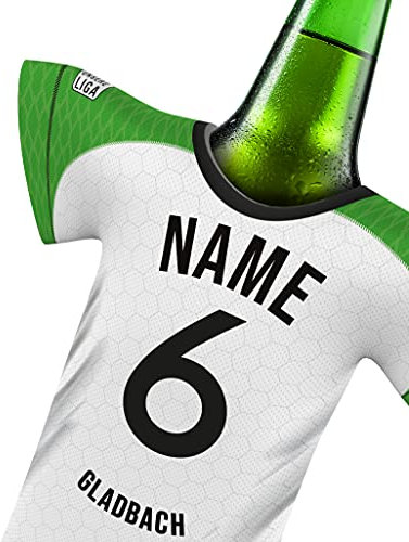 my fan shirt PERSONALISIERTES Trikot passend für Gladbach Trikot kühler Fans | Flaschenkühler Getränkekühler Fanartikel by MYFANSHIRT.com Kein Original