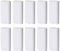 Minsily 20 Stück 15 ml Leere Deodorant Behälter, Kunststoff Lippenstifthülsen, Deo Behälter Leer ovale Lippenstift Tubes Lippenbalsam Behälter, Leere Lippenbalsam-Tuben, Buntstift,Chapstick(Weiß, 15g)
