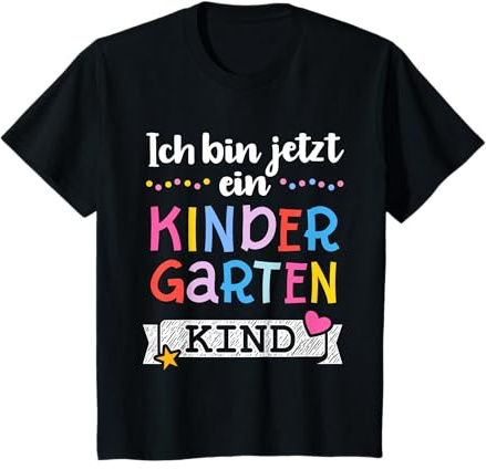 Erster Tag in Kita oder Krippe bin jetzt Kindergartenkind T-Shirt