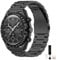 RobinEllis Tiggo Uhrenarmbänder für Omega Swatch Watchband,Metall Einstellbare Edelstahl Ersatz Armband,Uhrenarmband Armbänder Sports Wrist Strap für Omega Swatch Watch Armbandzubehör (Schwarz)