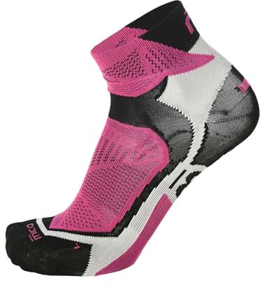 MICO CALZE RUNNING PROFESSIONAL 100% Made in Italy, Ultraleggere Extralight Weight, Maglia in Poliammide, Unisex per Uomo e Per Donna Sportivi (Taglia 35-37)