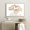 ZXH Toile Personnalisée Prénom Famille Tableau Mains,affiche Famille,anniversaire,Cadeau Fête Des Pères,Fête Des Mères,decoration Murale-Sans Cadre (40x50cm)
