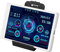 Asixxsix Mini Schermo USB IPS da 3,5 Pollici, AIDA64 PC CPU RAM Monitor Dati Display Temperatura PC Schermo Secondario Tipo C Display Pannello Sensore PC Monitor Temperatura (Bianco)