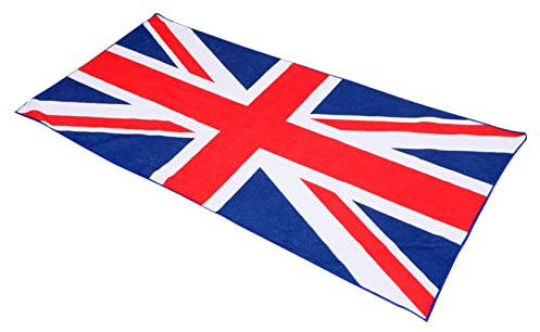 COLLBATH Beach towel extra large towels travel washcloth oversized towels english flag union jack flags bulk towels swimming pool towel Miss European and American fiber bath towel
