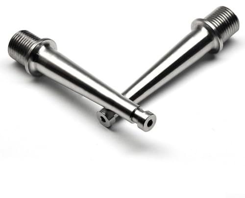 Zoegneer 2Pcs Pedal Spindeln, Ersatz Und Reparatur Teile Für Titanlegierung Achse Mitte Von Fahrrad Pedal (für Pedal)