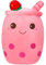 HXPLN Bubble Tea Kuscheltier 50cm, Kawaii Plüschtier, Kissen Süße Plüschtiere für Mädchen und Jungen, PlüSch Spielzeug für Kinder Erwachsene (Rosa)